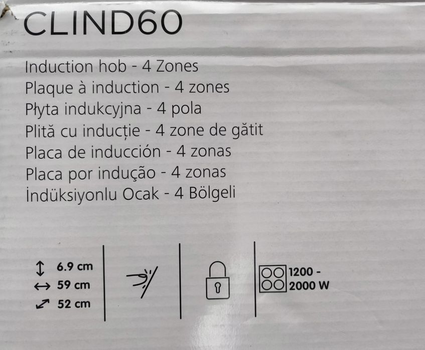 Placa de Indução a Funcionar