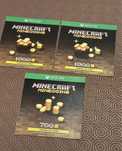 Minecraft 2700 Minecoins para a xbox