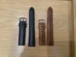 Braceletes em pele genuína 20mm, feitas em portugal