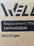 Zestaw filtrów FAPH600-DM do oczyszczacza Welltec APH600D - OKAZJA!