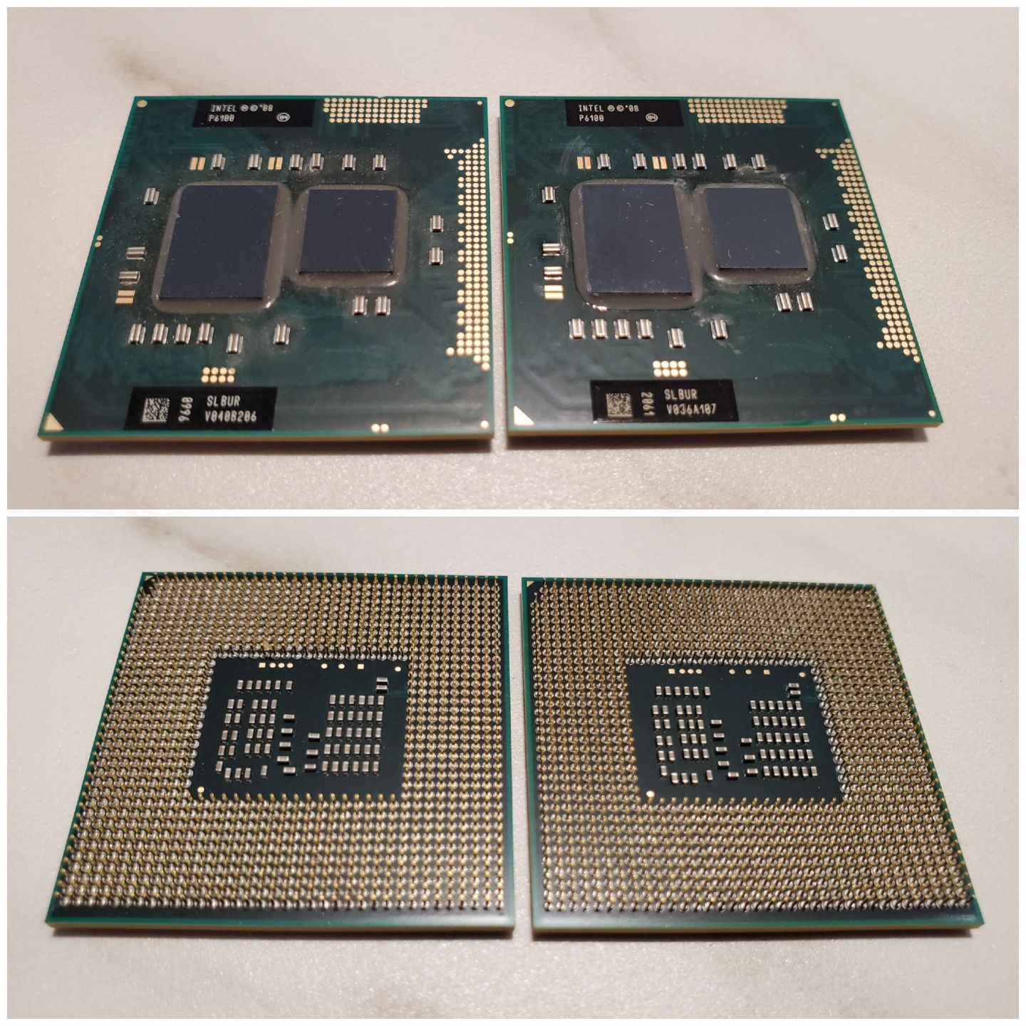 Процесори P6100, i3-380M, Athlon AMP340, оперативки DDR3, 2GB, SAMSUNG