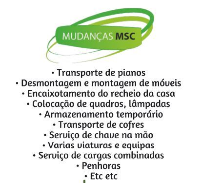 Mudanças MSC mais de 13 anos ao seu serviço Armazenamento temporário