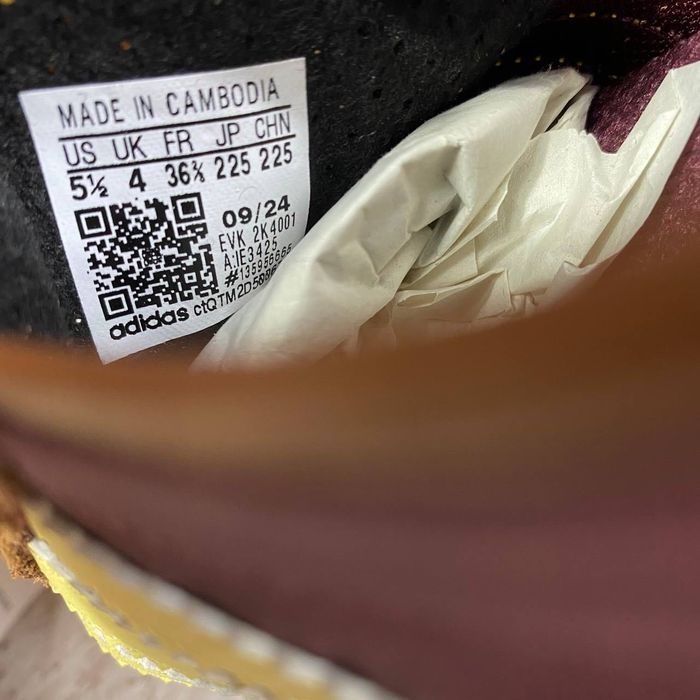 оригінал нові Adidas sl 72 og maroon кросівки casual brown ie3425