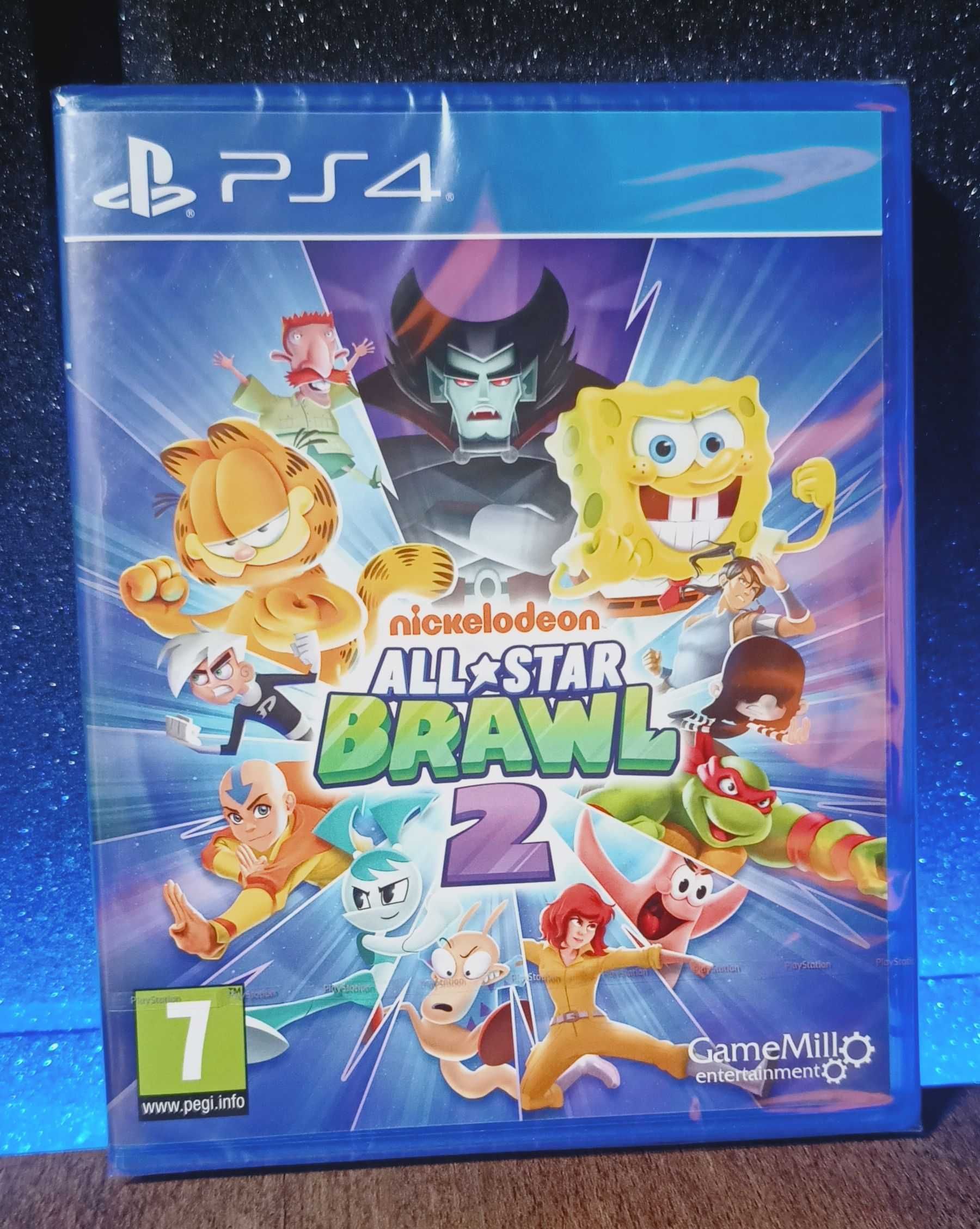 Nickelodeon All-Star Brawl 2 PS4 / PS5 - unikat, bijatyka, Spongebob