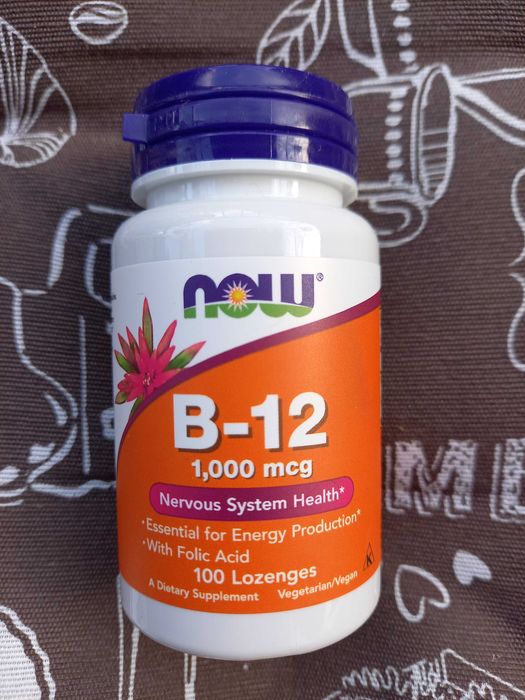 Витамин б-12 метил В12, b12 Now foods 1000 мкг 100 шт спрей