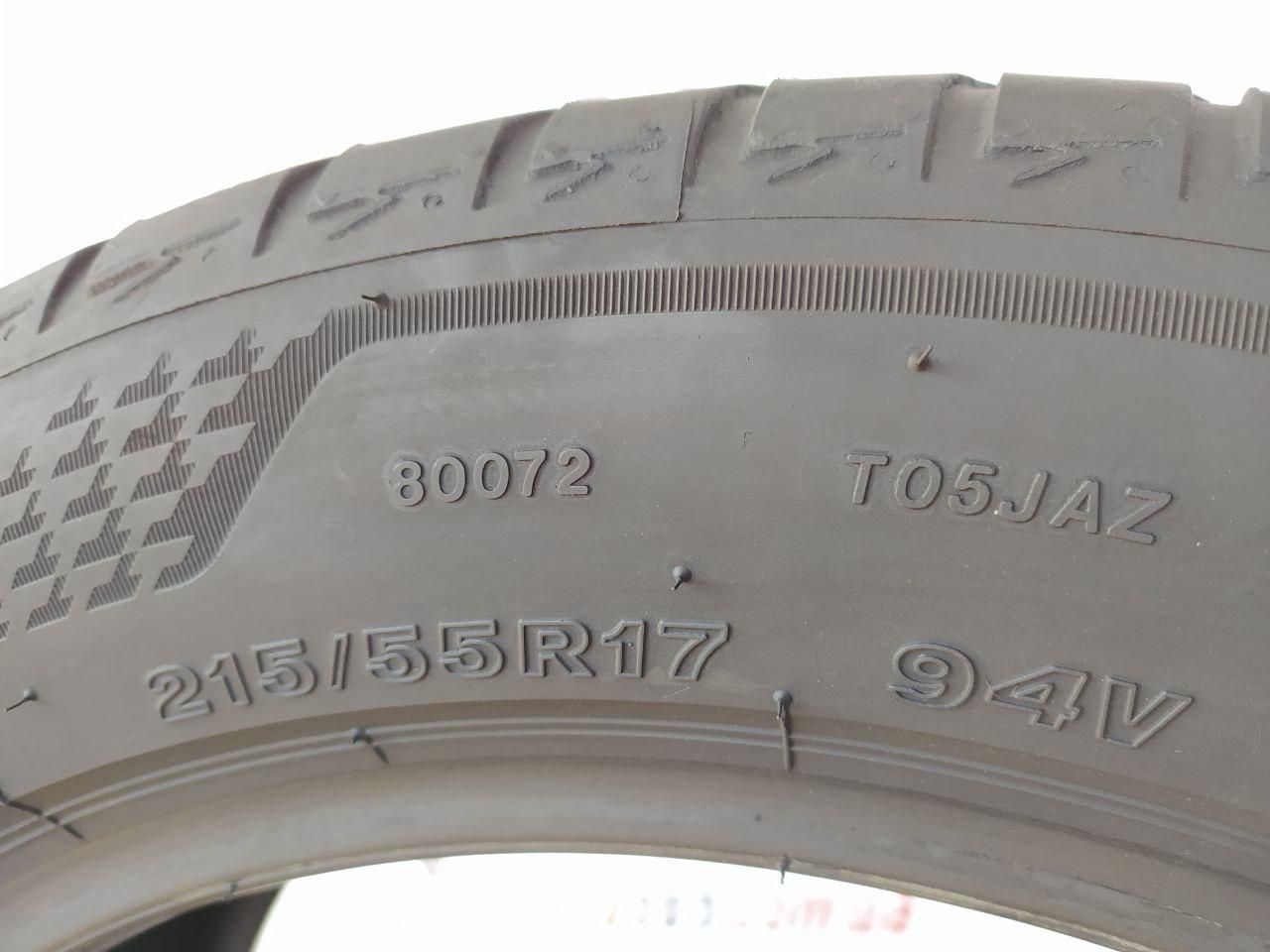 шини бу літо 215/55 r17 bridgestone turanza t005 4mm