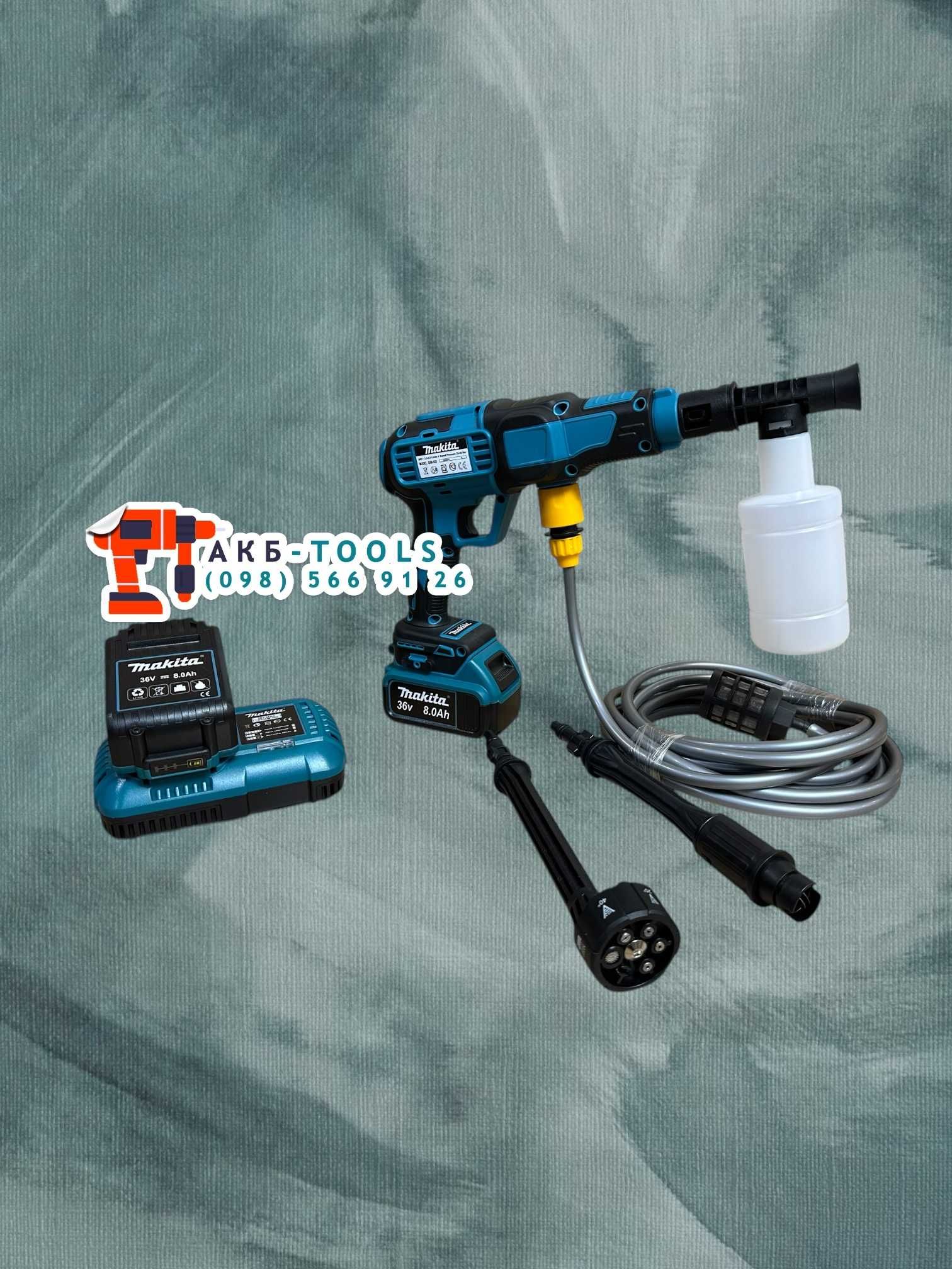 Акумуляторна мийка високого тиски Makita DXR-922 Керхер Міні мойка 36V