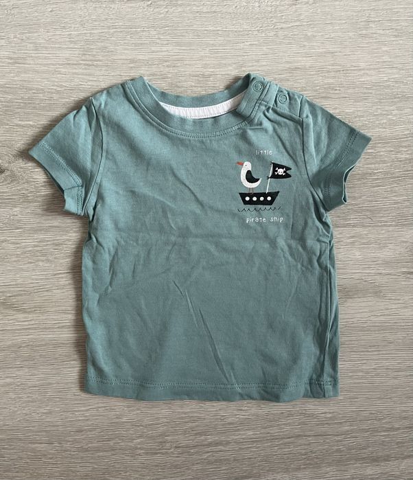 Zestaw dwóch koszulek marki Lupilu rozmiar 62/68