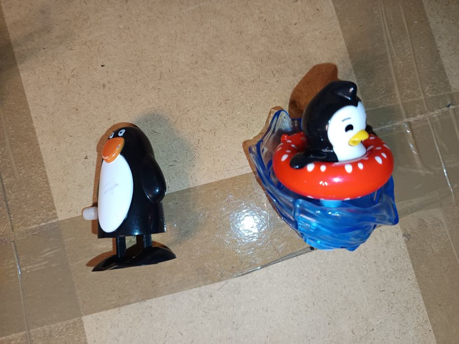 5 figurek pingwinów z bajki Madagaskar Pingwiny  z Madagaskaru
