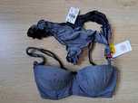 Bielizna damska NOWE komplet biustonosz stringi granatowe Primark 70A