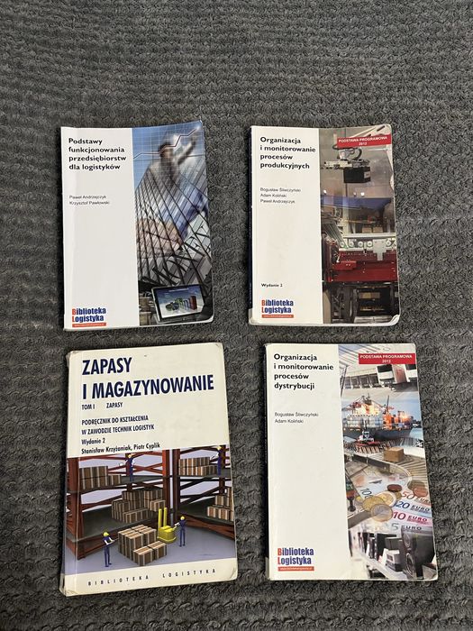 Ksiażki zawdowe technik logistyk