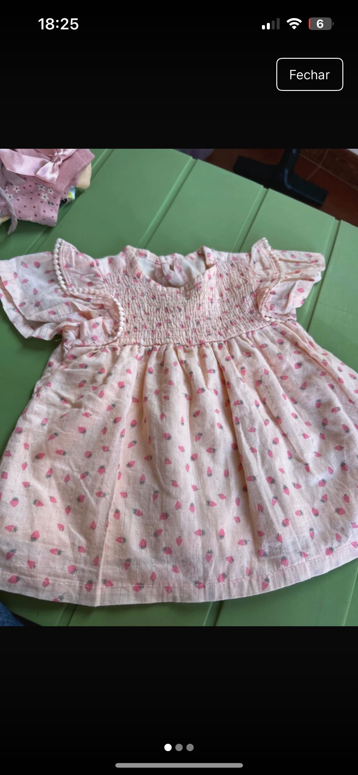 Roupa bebé menina a partir dos 3 meses