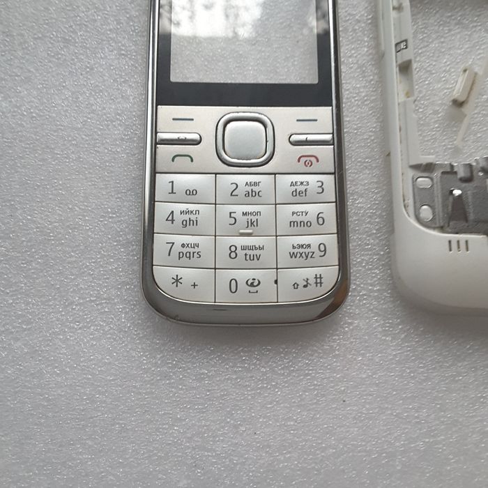 Корпус телефонаNOKIA С 5-00, белый б/у, заводской оригинал