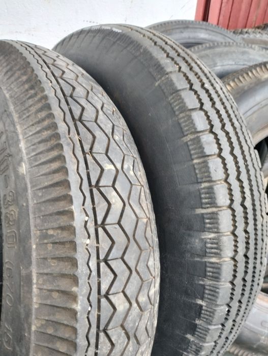 Sprzedam oś i opony z felgami do syreny lub do Warszawy