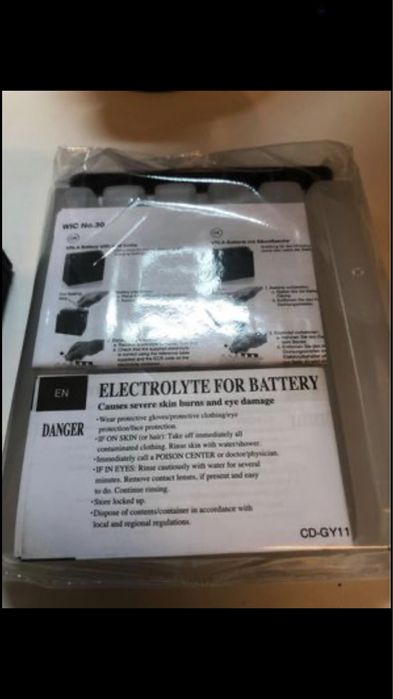 Bateria yuasa para Mota