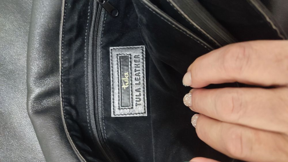 Нова сумка з натуральної шкіри, TULA