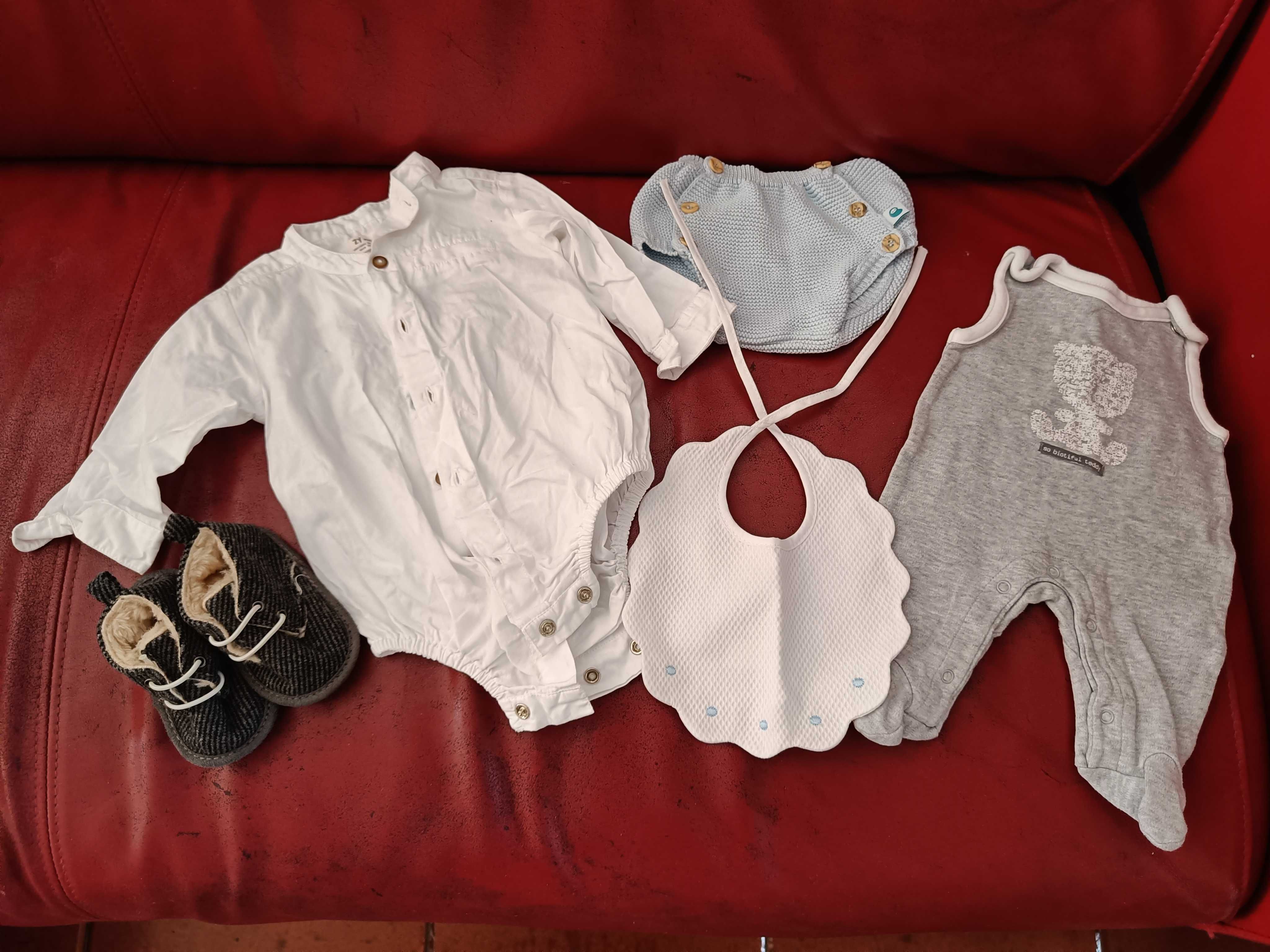 Pack de Roupas de bebe com 21 pecas para MENINOS de 6 - 12 meses