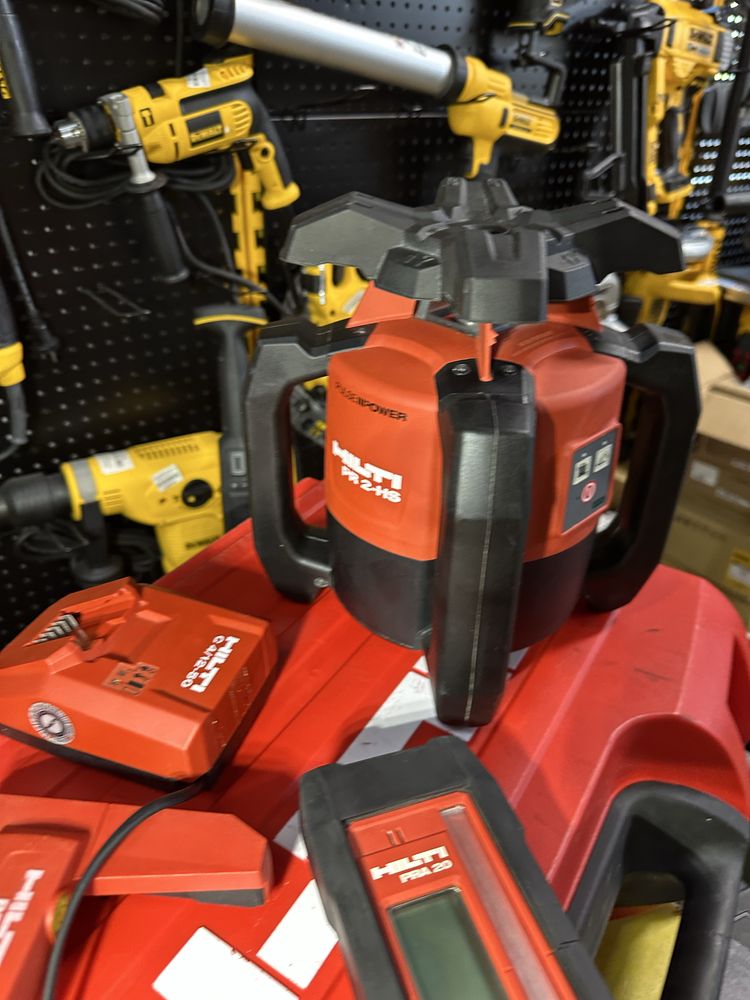 Лазерний ротаційний нівелір Hilti PR 2 HS A12 лазерний рівень хілті пр
