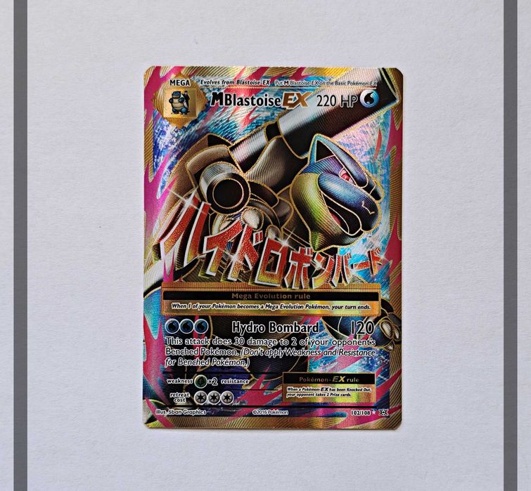 MBlastoise Ex 102/108 EVO Pokemon ENG-NM