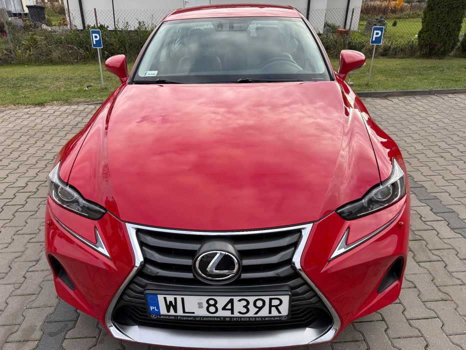 LEXUS IS200t, 2017, UWAGA tylko 16795 km, Salon Polska