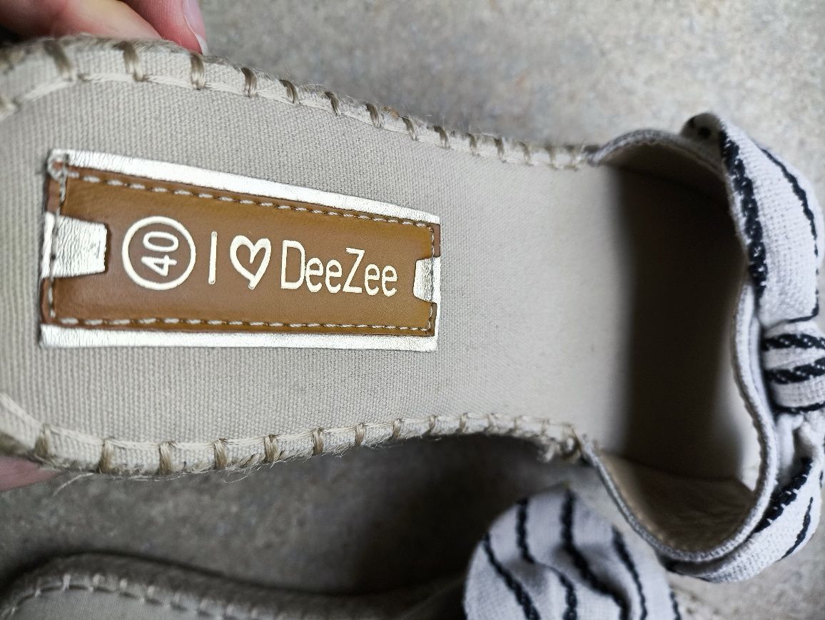 Klapki espadryle DeeZee