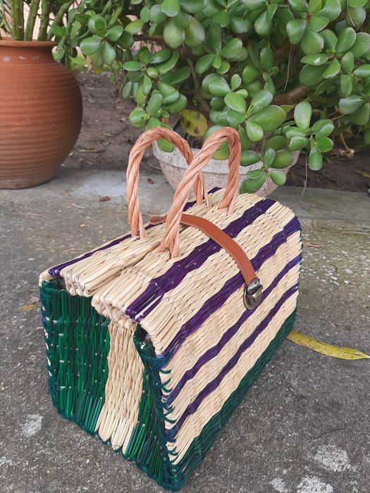 cestas de junco tradicional portuguesas
