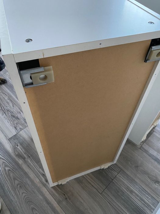 Ikea metod dwie szafki, front voxtorp