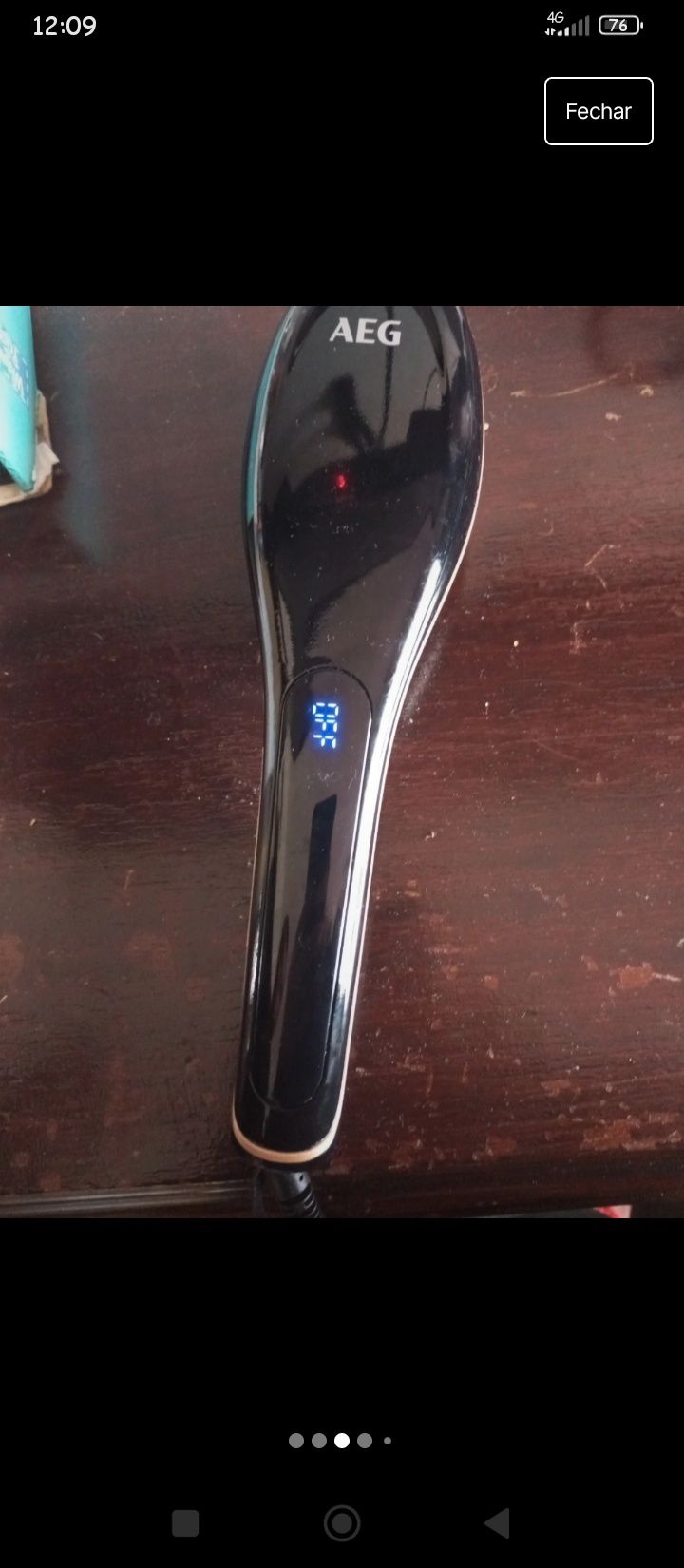 Escova alisadora