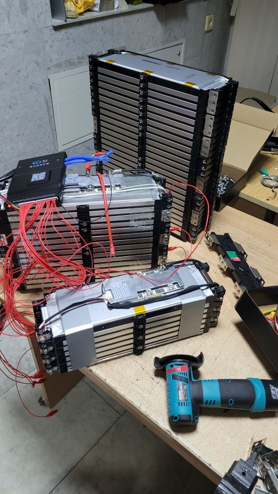 Аккумулятор для єл мопеда 84в, 60а, 4.5Kw. Bms 100a