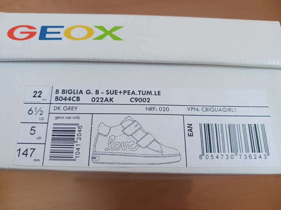 Botas GEOX usados