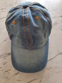 Б/у джинсовая кепка для мальчика, 54-56 см