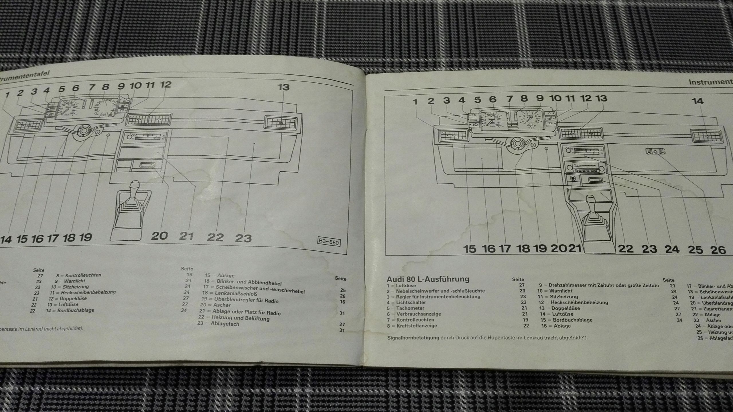 Audi 80 Instrukcja Obslugi Ksiazka 1979 YOUNGTIMER