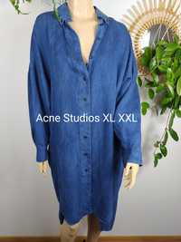 Acne Studios jeansowa sukienka oversize rozmiar XL XXL