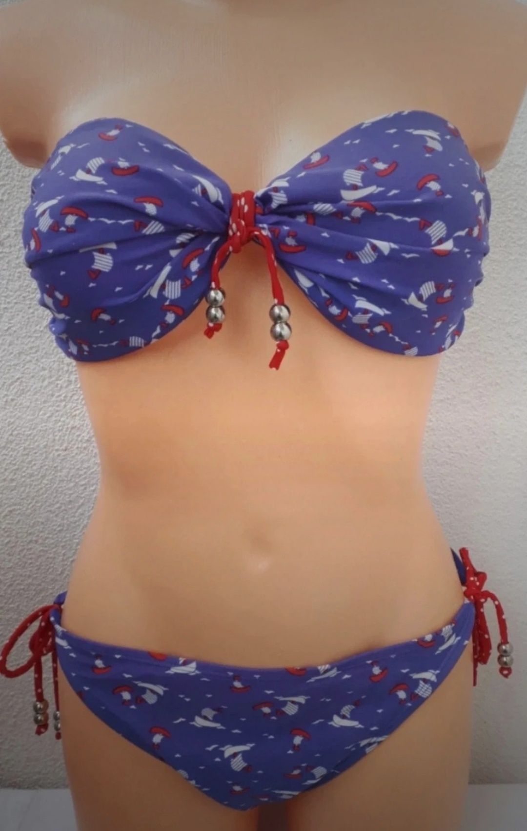 Strój kąpielowy dwuczęściowy bikini 44 xxl