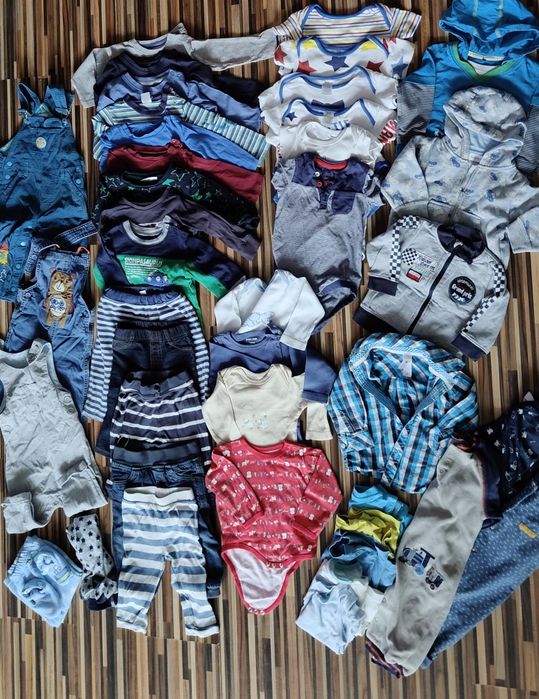 Paka ubrań dla chłopca 74