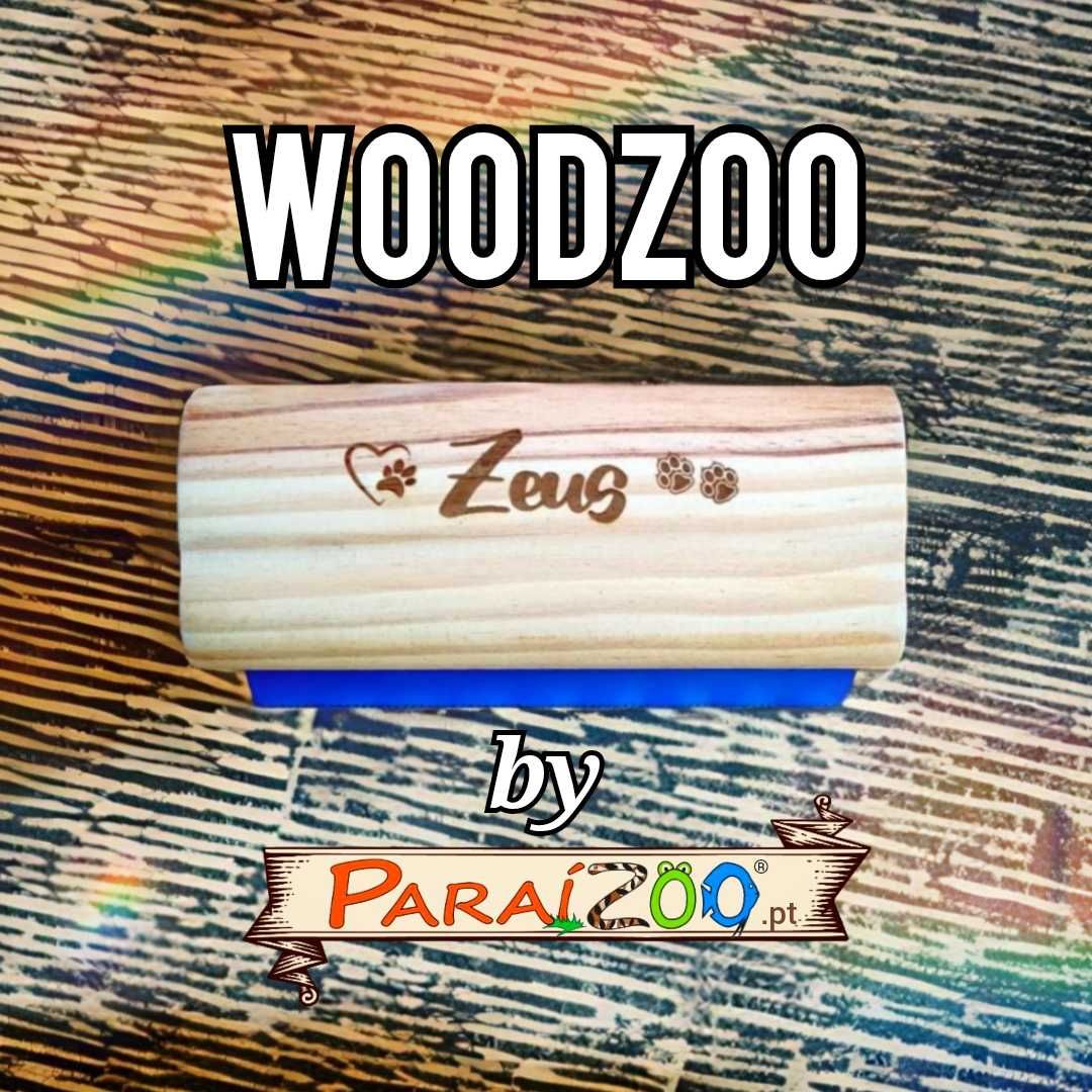 Escova WoodZoo (personalizável)