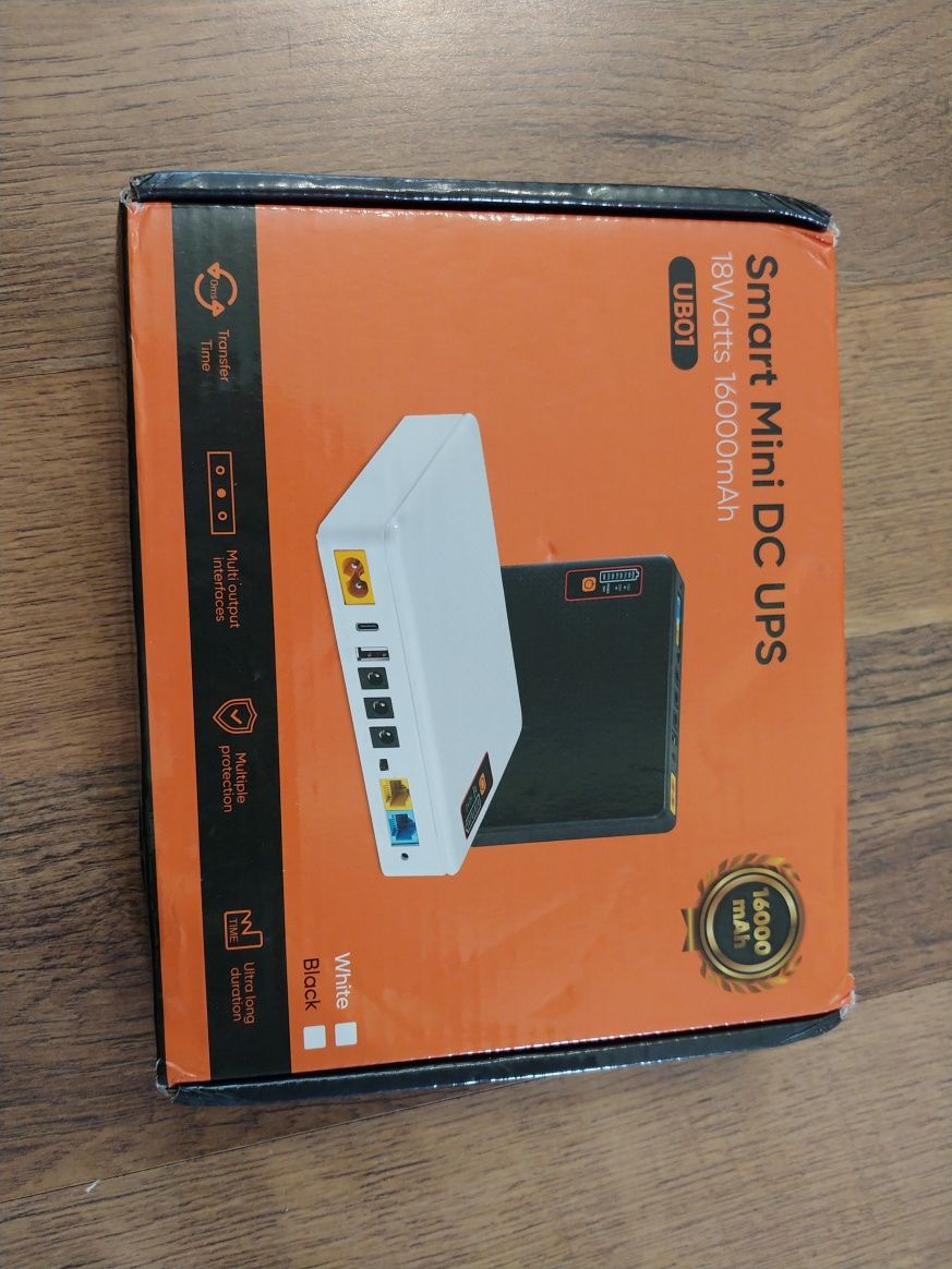 ДБЖ UPS для роутера 16000mAh