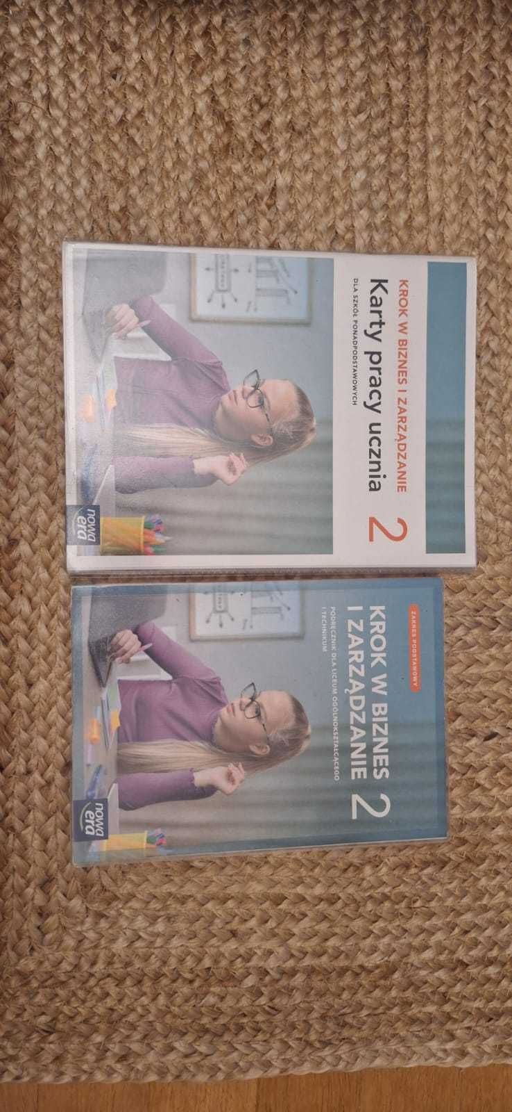 podręczniki do klasy 2 i 1 liceum i technikum, stan bardzo dobry