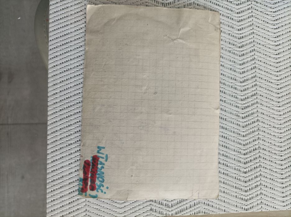 Kartka trójwymiarowa czasy PRL