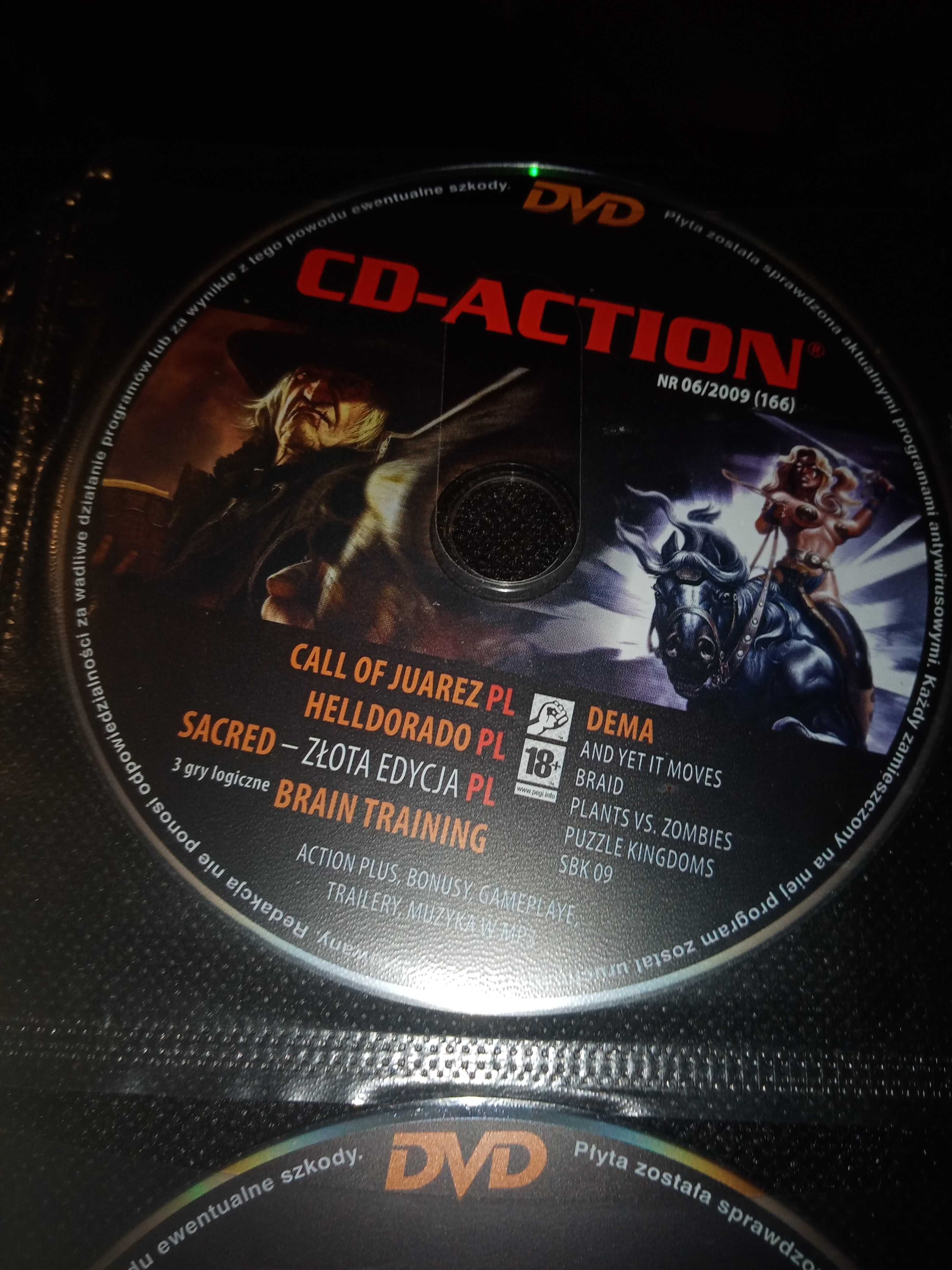 CD-Action 06/2009 #166 – Brain Training X3, Call of Juarez, Sacred PL,