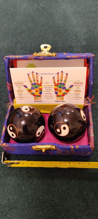 Chińskie kule relaksacyjne akupresura