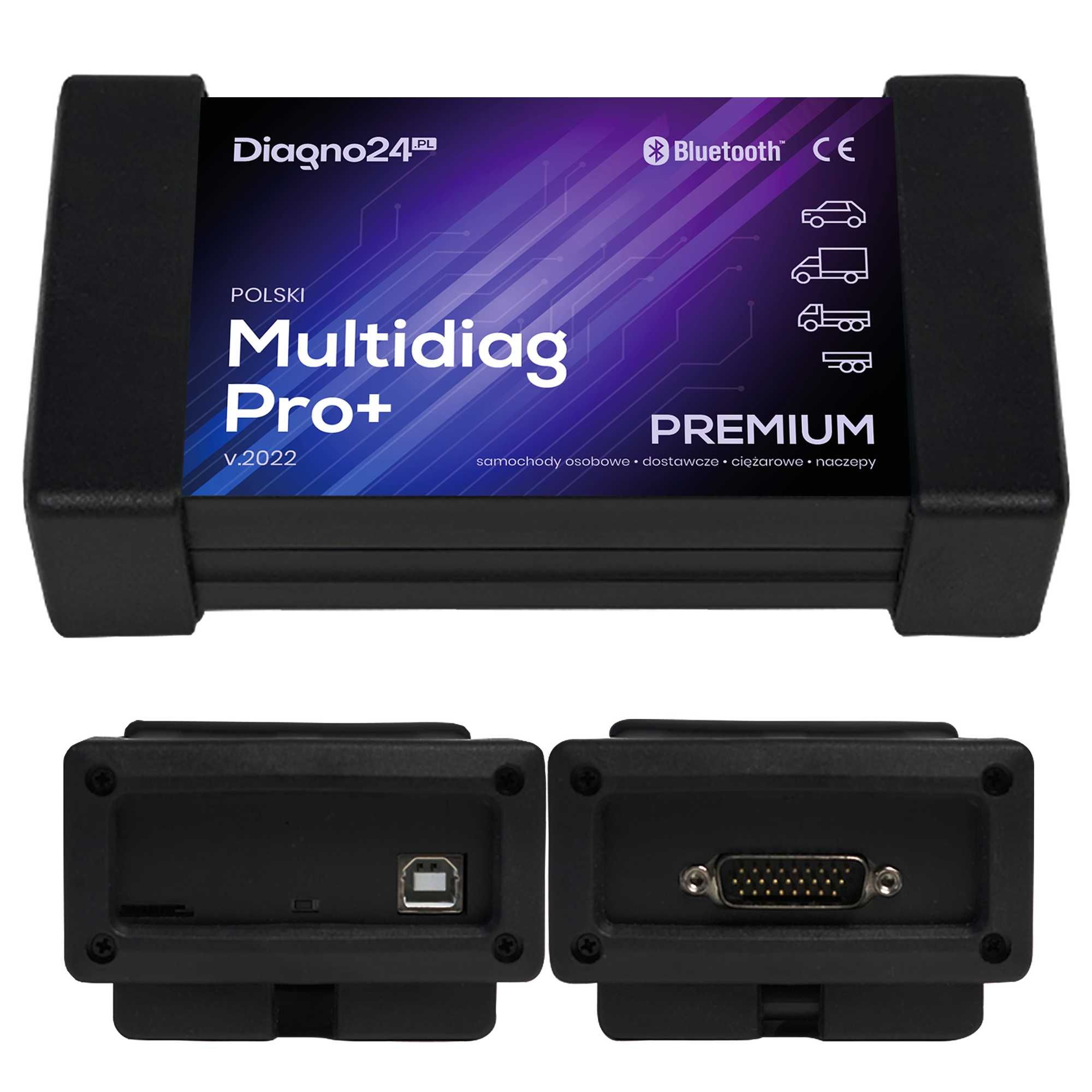 SPRZĘT dla DIAGNOSTY Multidiag Pro+ Polski autocom delphi DS150