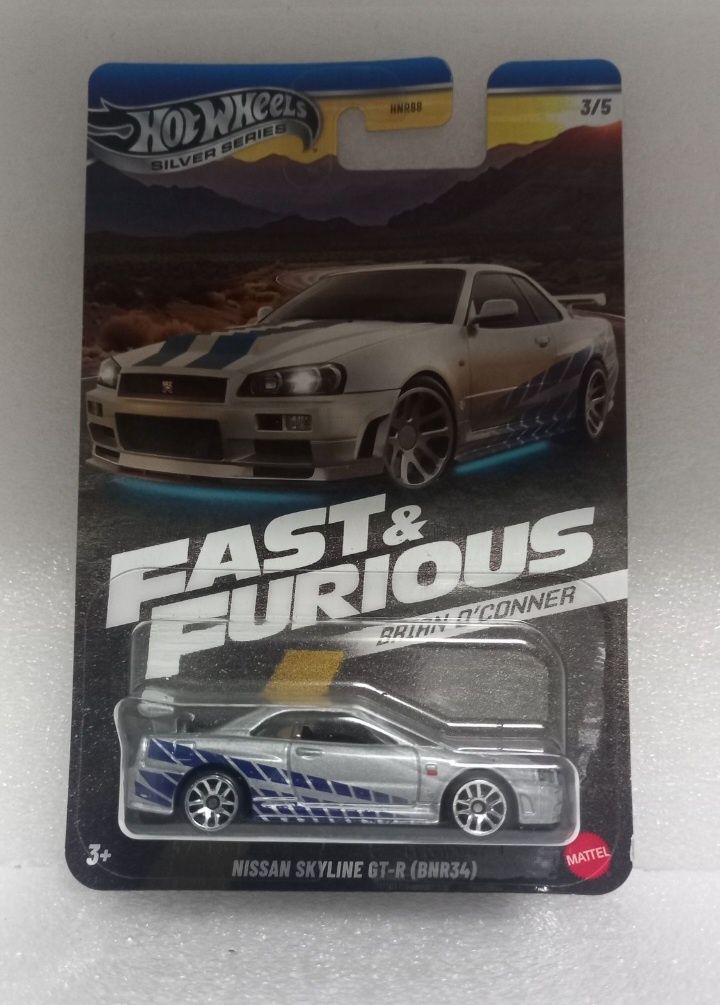 Nissan skyline fast & furious hot wheels