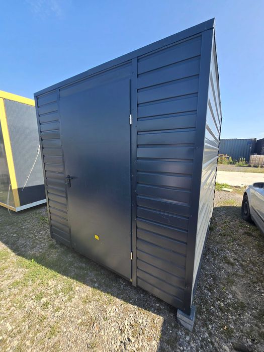 KONTENER Magazynowy Na działkę 2.2x3 m kontener na narzędzia