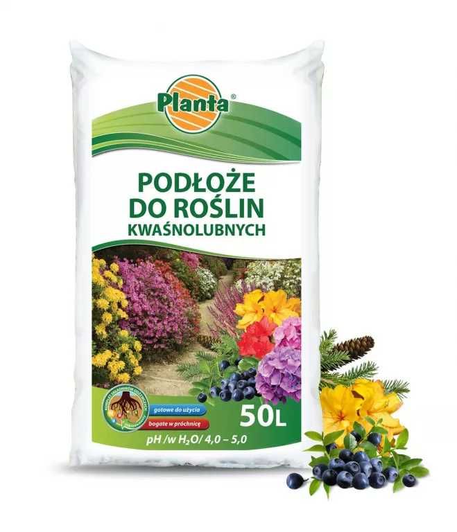 Ziemia Planta Podłoże do roślin kwaśnolubnych 50L możliwa wysyłka