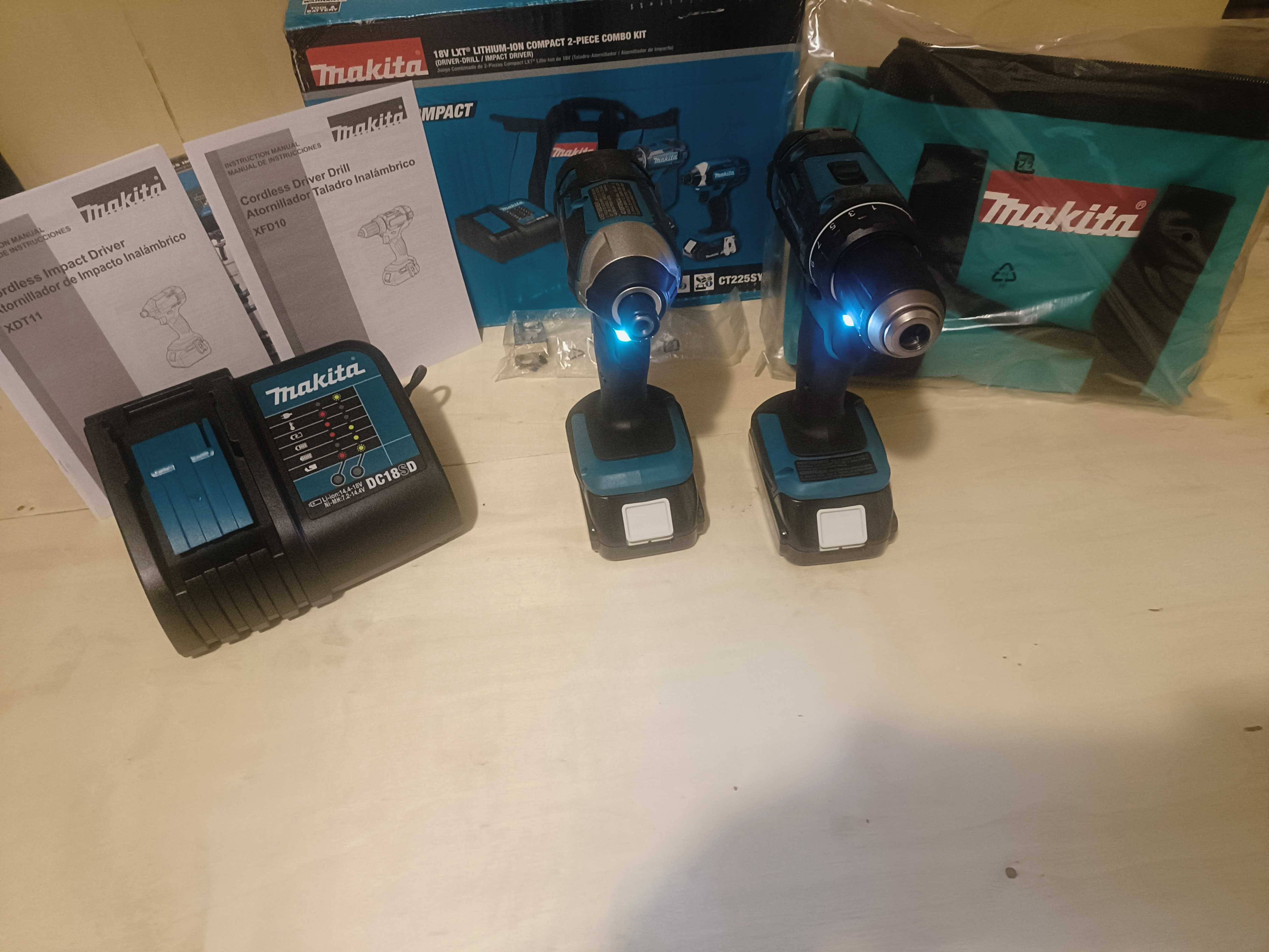 Набір MAKITA CT225SYX(XFD10+XDT11) 18V LXT(1,5а/г) европ DDF482+DDT152