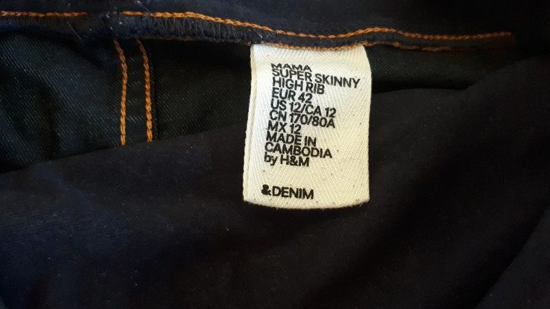 Spodnie ciążowe H &M