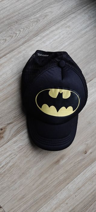 Czapka z daszkiem siateczką Batman