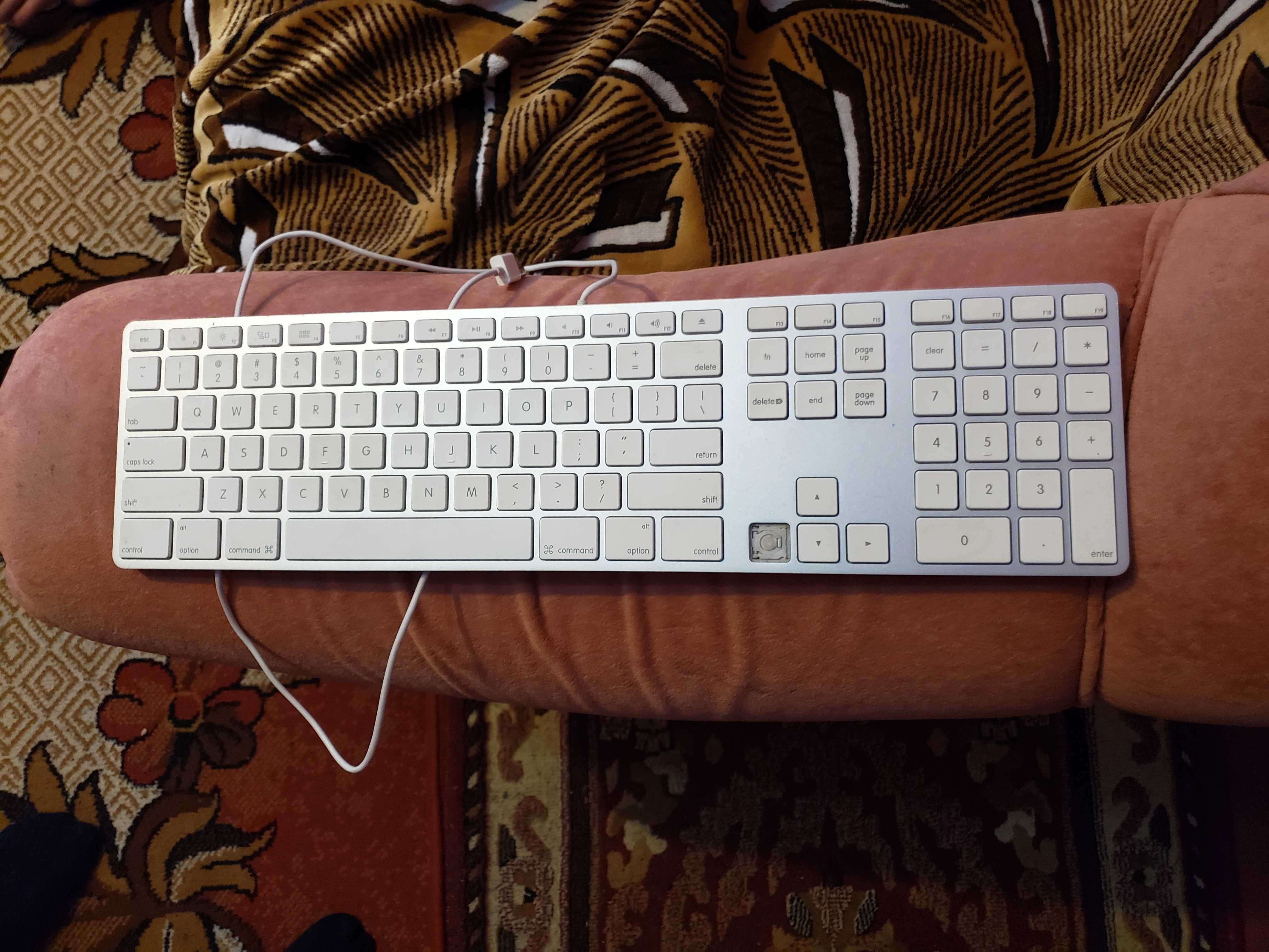 Клавіатура Apple Keyboard (aluminium) (MB110RS/B) USB