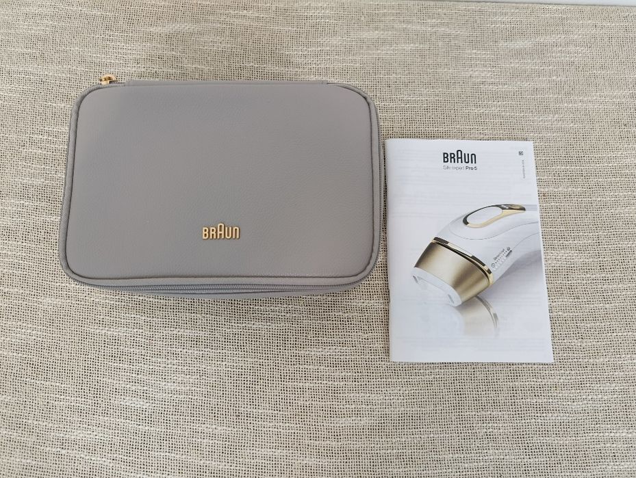 Depilator IPL Braun Silk-expert Pro 5 – bardzo mało używany, stan jak